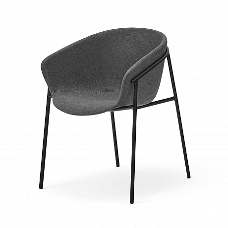 Полукресло Hug, цвет темео серый